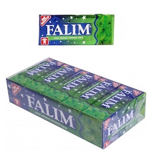 Falim Sugar Free Turkish Chewing Gum 100 pcs sugarless 5x20 Gum / Mint , Strawberry , Watermelon , Forest fruit , Mastic . Bubbe Gum zdjęcie 3