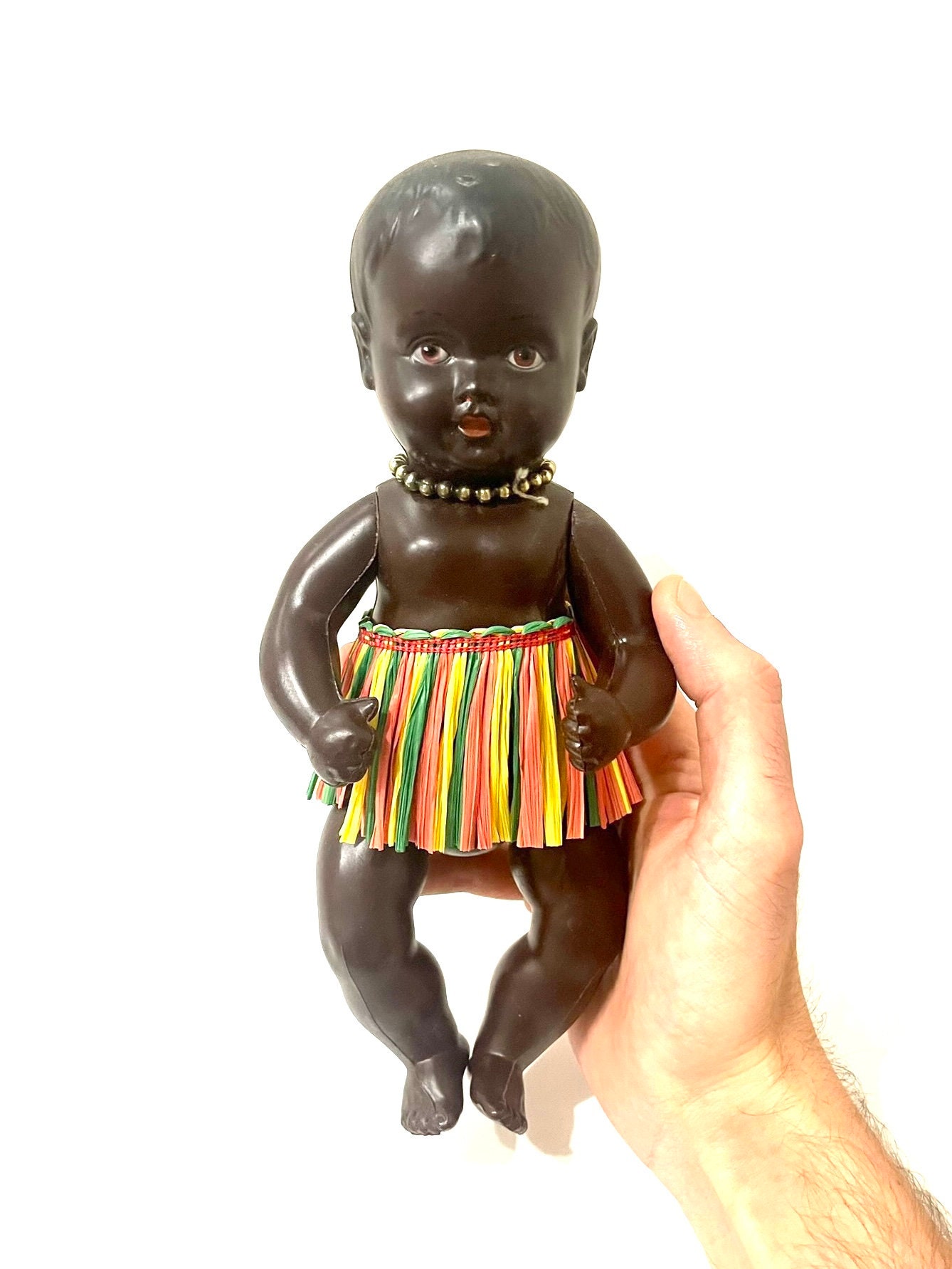 Antique Black Baby Doll Vintage Doll Collectible Dollsblack Etsy