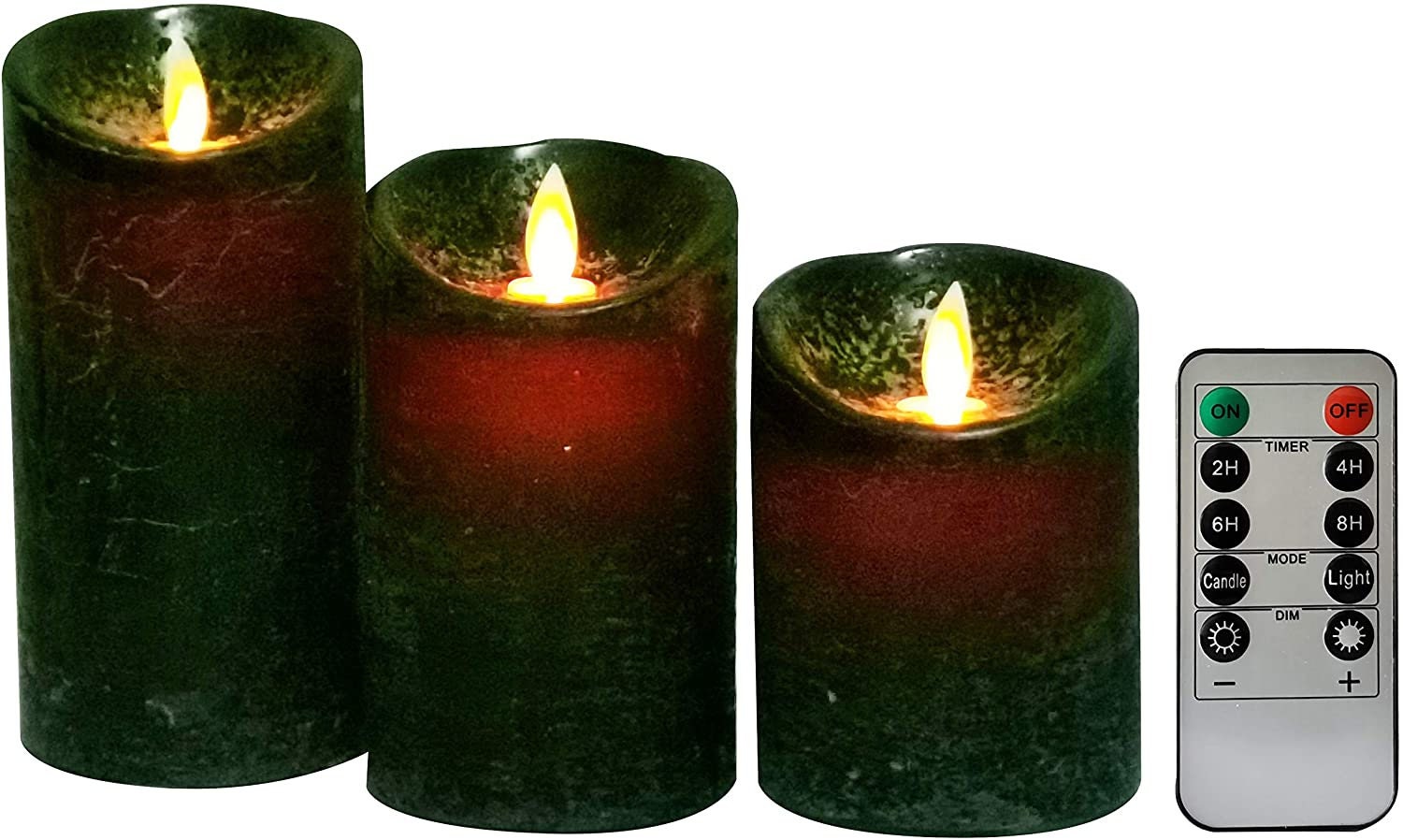 3 Pcs Black flameless Candles Halloween Black Candles/Candle Etsy