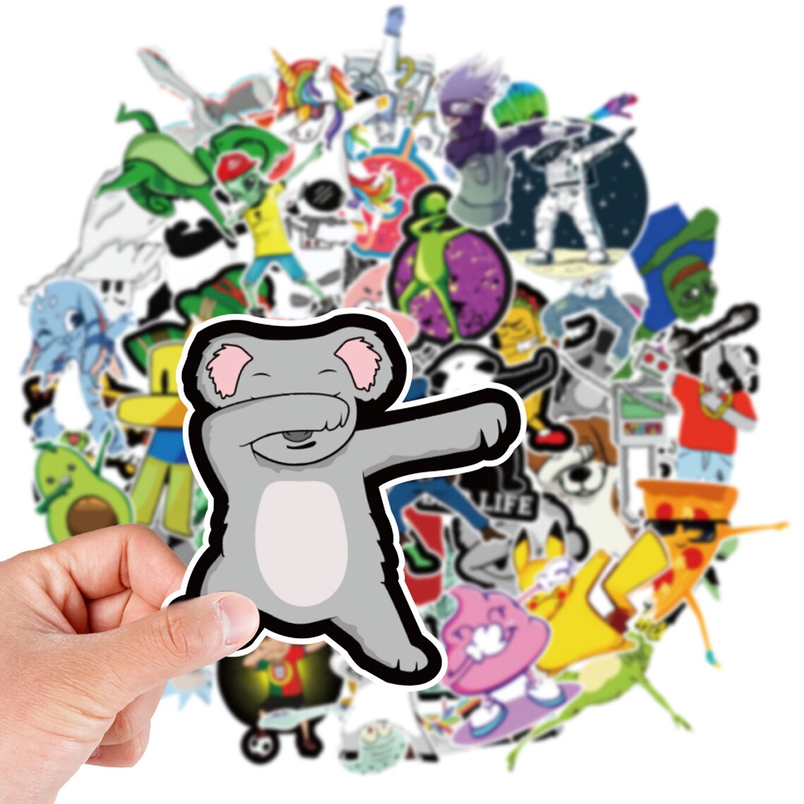Cool stickers Koala stickers dance stickers Etsy