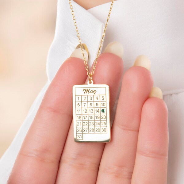 Birthstone Calendar Etsy