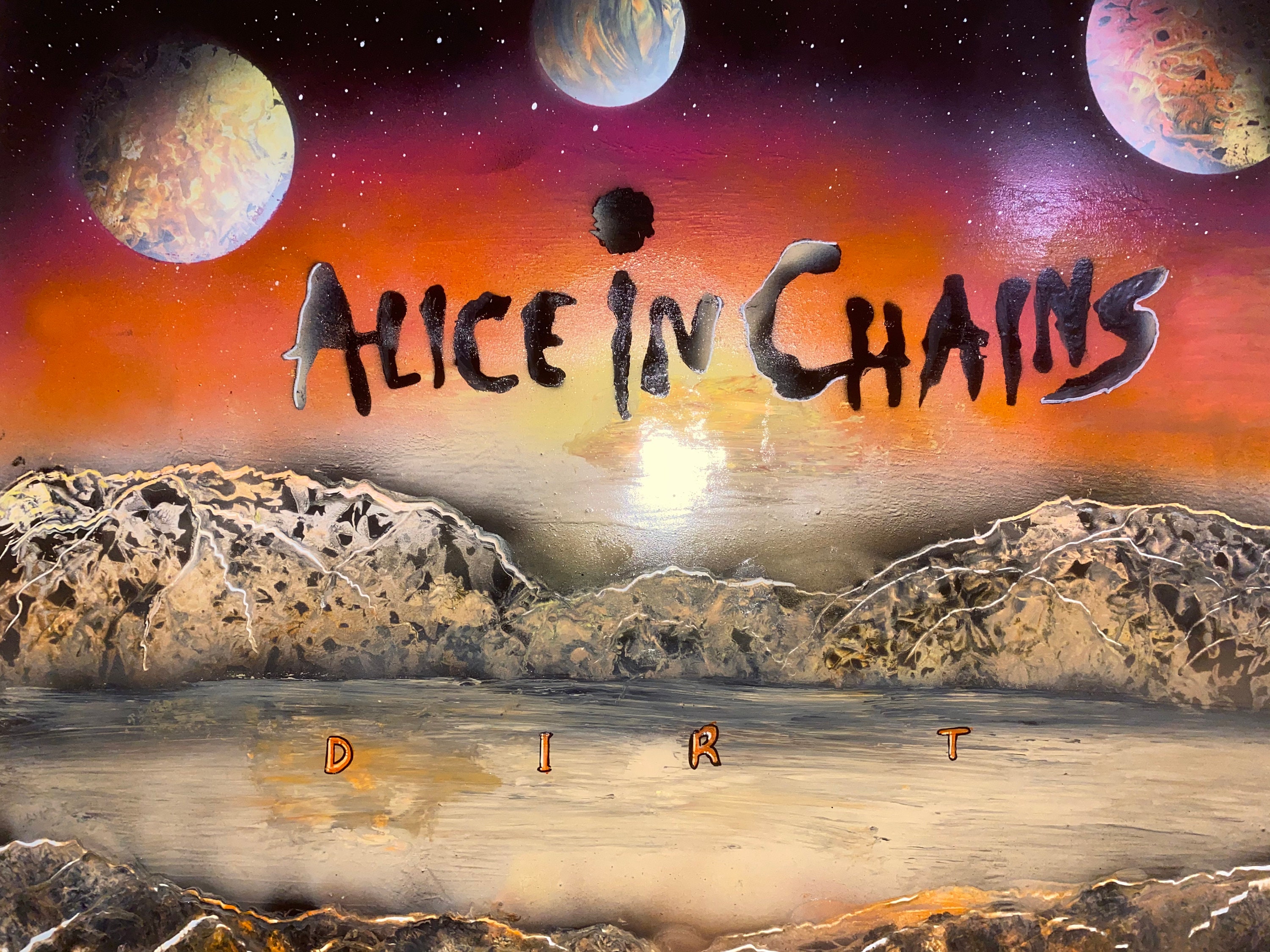 Alice in chain poster wall art decoration. Etsy