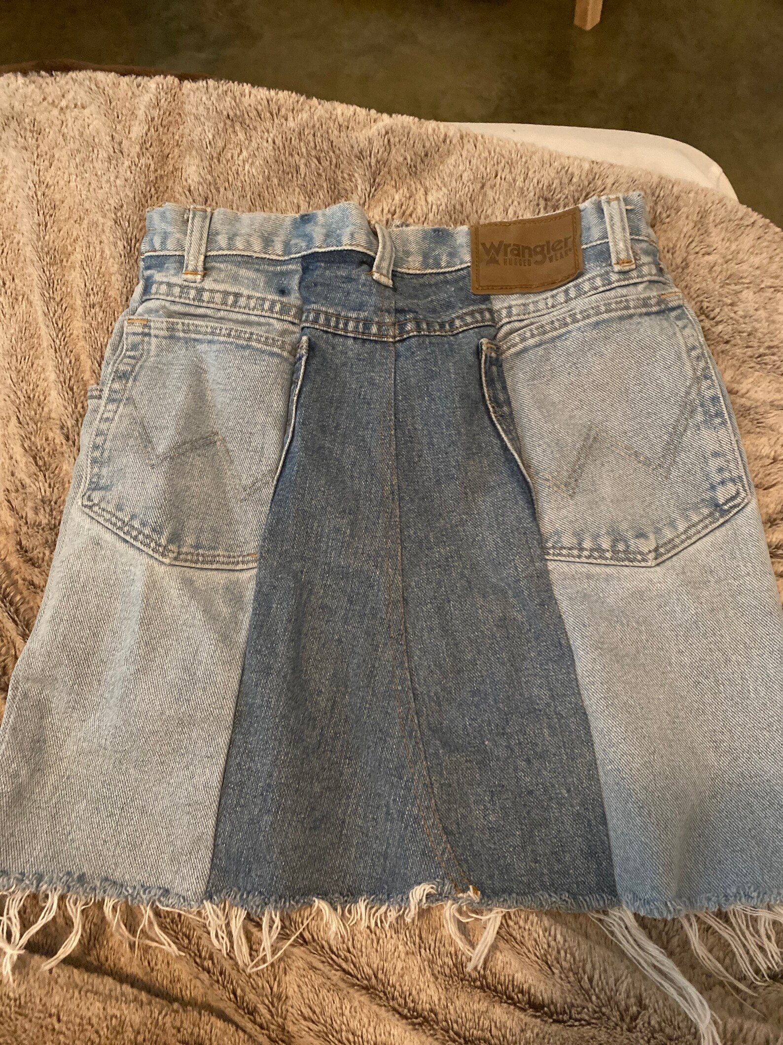 Handgemachte Wrangler zwei getönte Rock | Etsy