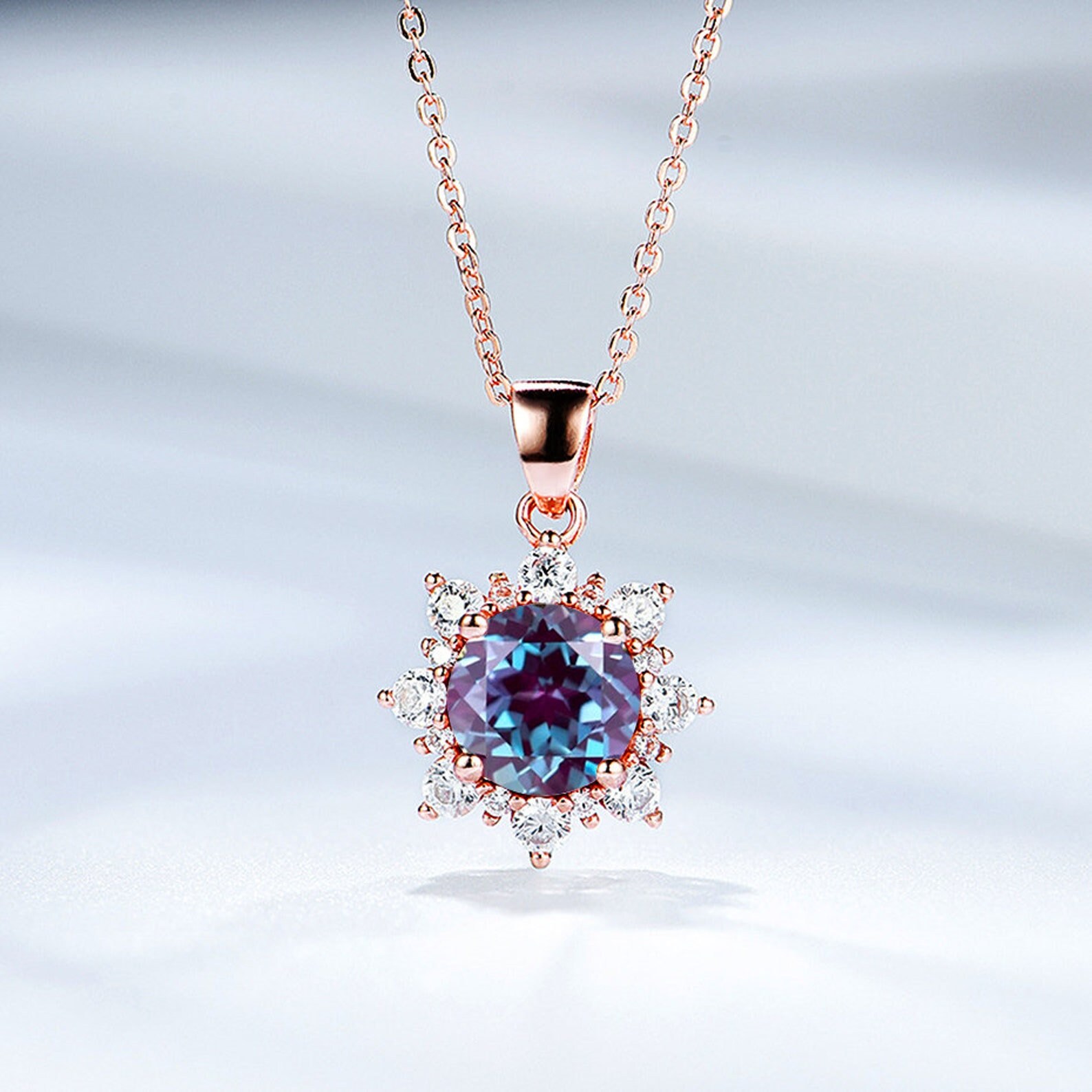 Natural alexandrite hotsell pendant for sale