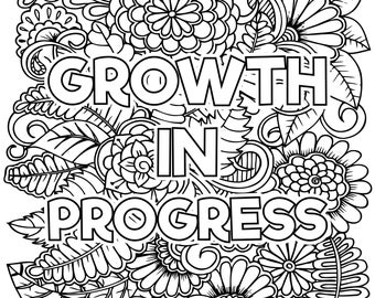 Self Love Coloring Etsy