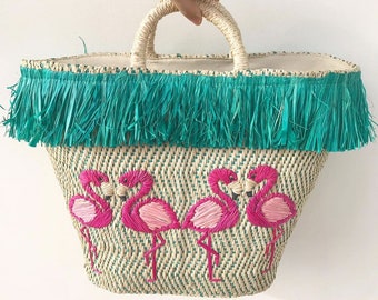 Coastal Wine Bag Heron Bag Wedding Favor Wine Flamingo Bag Marsh Bird,Coastal Living Blue Beach Bird Gift Card Event Gift Reusable