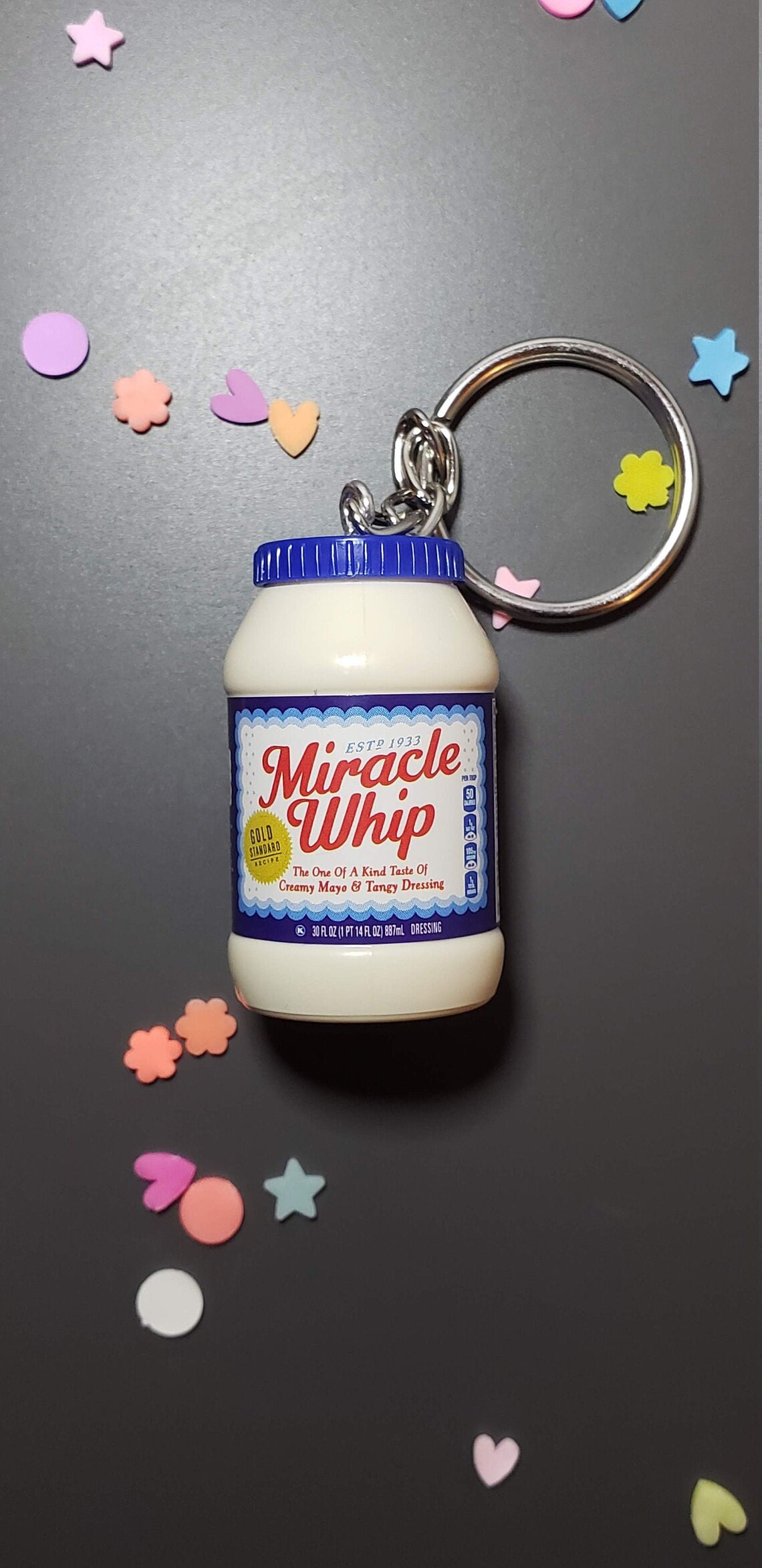 Miracle Whip Mayo Mayonnaise Mini Brand Keychain Etsy