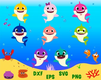 Download Baby Shark Svg Files Etsy
