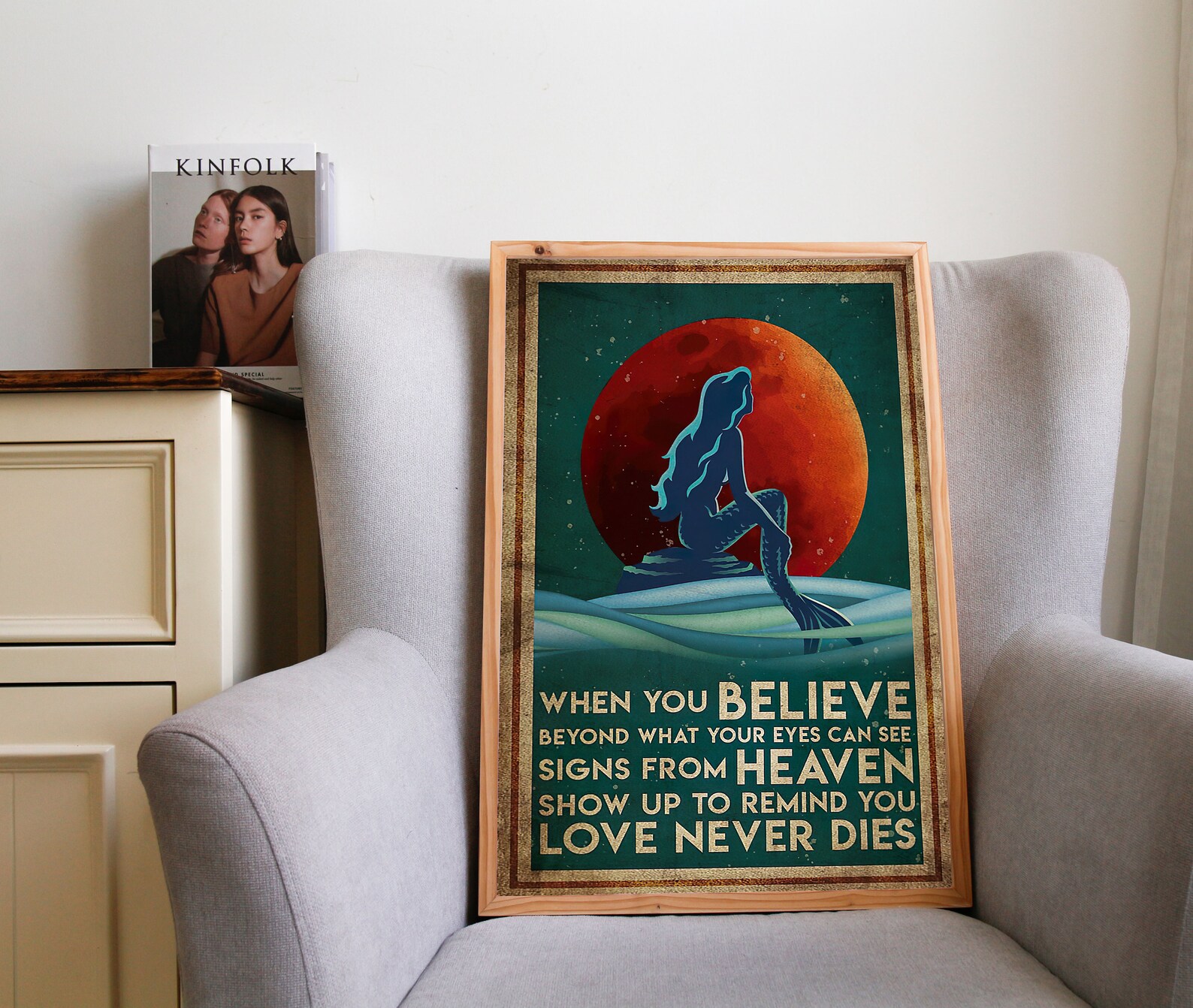 When You Believe Beyond What Your Eyes Can See Poster Best Etsy
