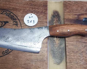 French handcrafted knife. Forged knife. Kitchen knife. Chef's knife. Japanese-inspired knife. Hardened. Blacksmith's knife. Utility knife.