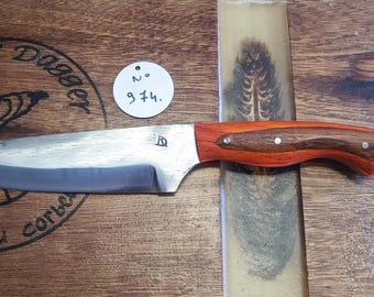 Hunting knife. Bushcraft knife, nature knife, bivouac knife, hunting knife... camp knife. French knife. Survival knife. Outdoor. Forged.