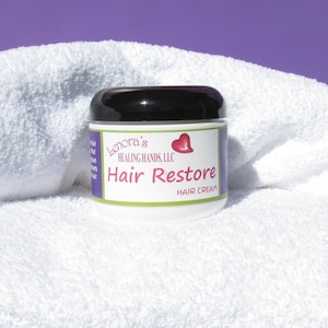 Hair Restore Cream-Renews, Revives and Restores the Hair and Scalp from any buildup so that the scalp can breathe and hair grows.