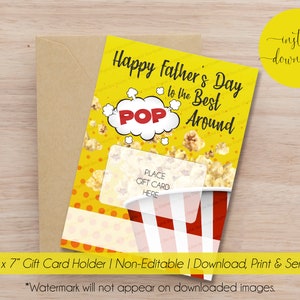 Porte-cartes cadeau fête des pères, DIY cadeau pour papa, cadeaux fête des pères, modèle de carte-cadeau, carte fête des pères, idée cadeau fête des pères