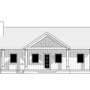 Cottage 3 bed 2 bath (40&#39;x26&#39;) Custom House Plans and Blueprints