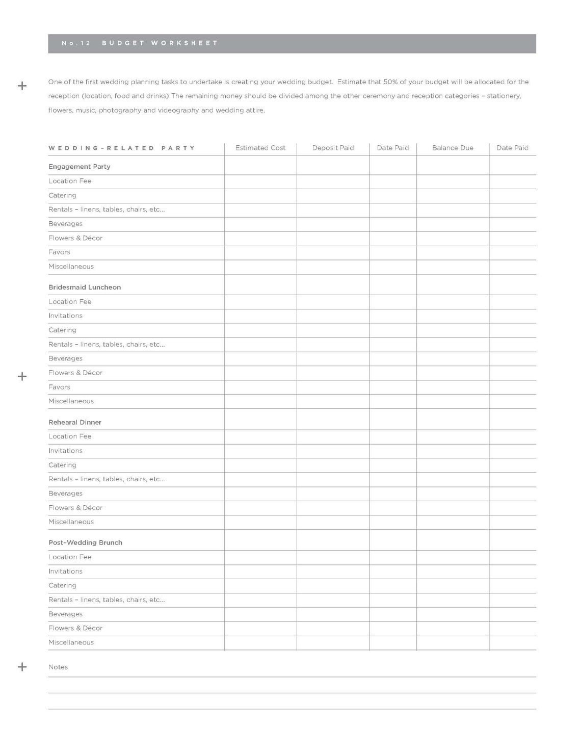 Wedding Planner Book Template // Best Seller // Instant Digital ...