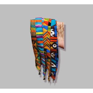Ankara African Print Lanyards