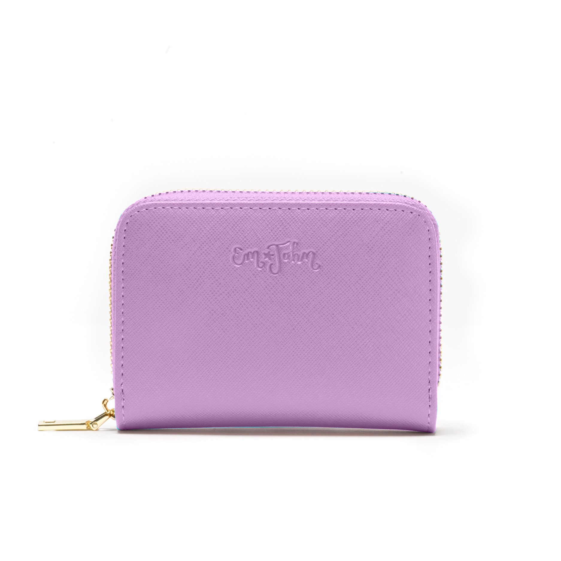 Em John Mini Leather Zip-around Card Wallet - Etsy