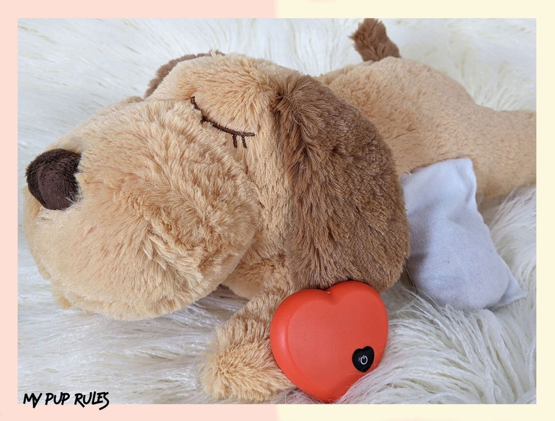 Warming Heartbeat Snuggle Pup Dog Puppy Plush Comforter Etsy