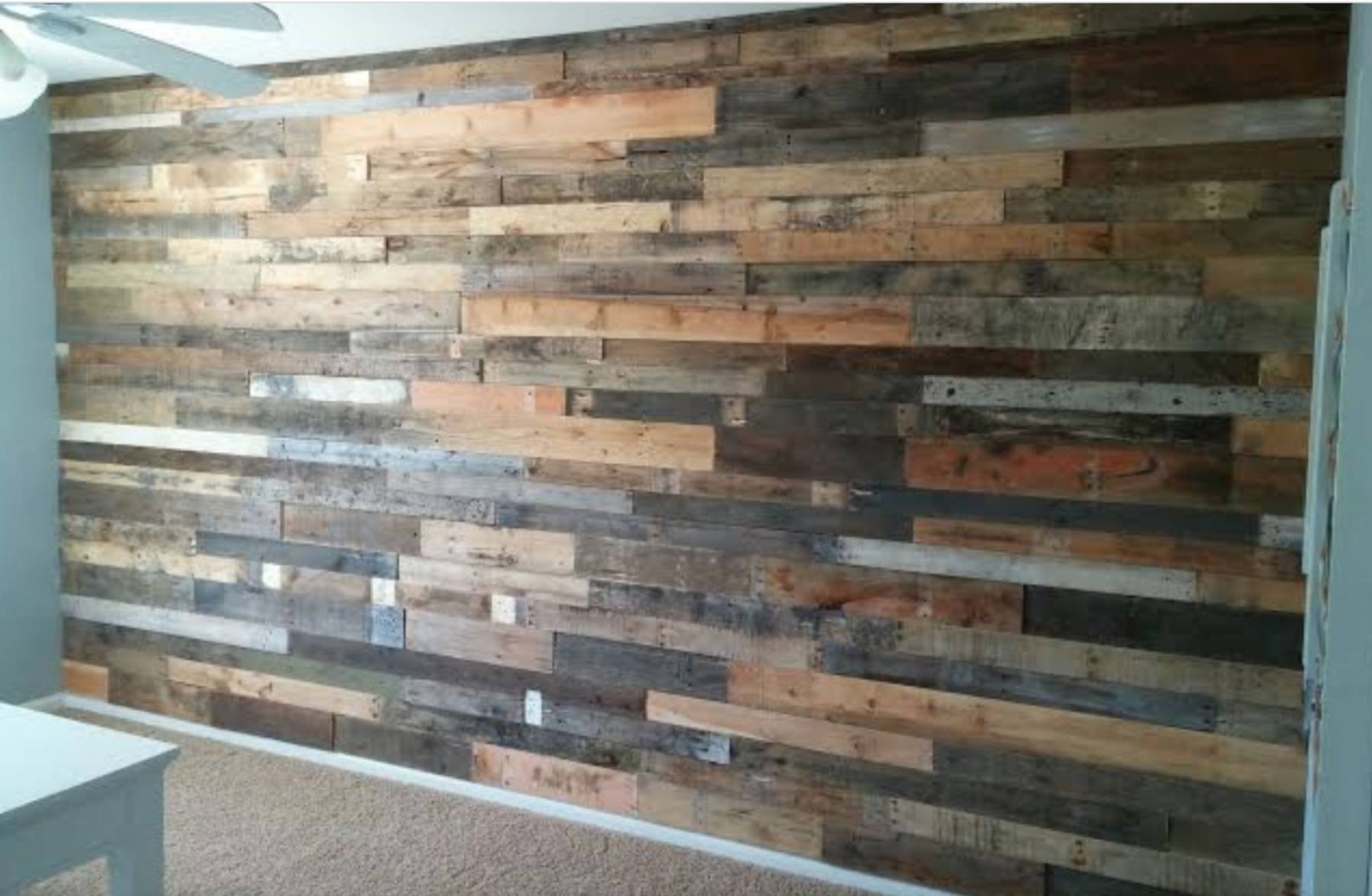 Wall Cladding 50 Pallet Boards Perfect for Rustic Looking Etsy