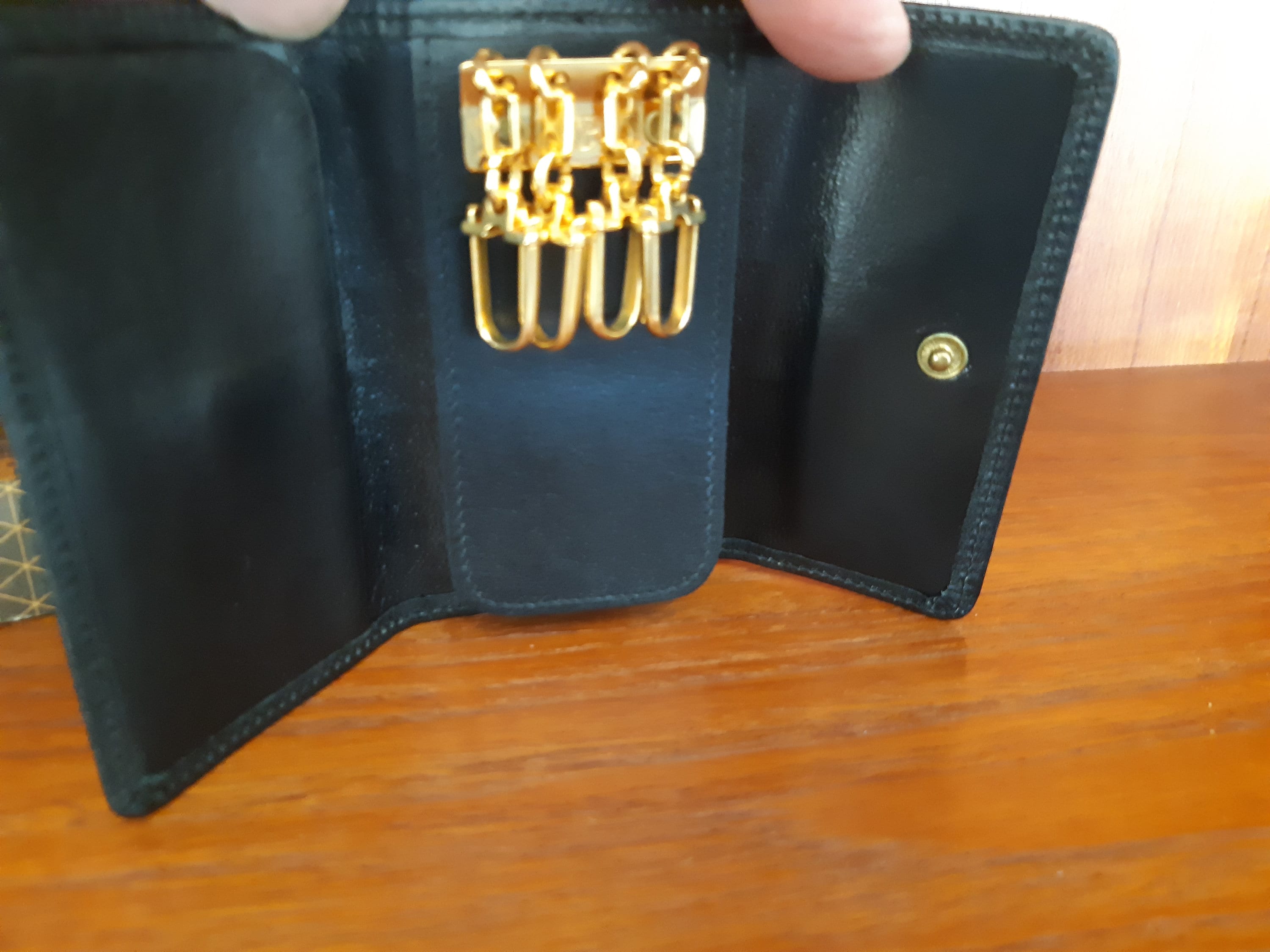 Leather Key Case Vintage Luxury Nazareno Gabrielli Italy  VINTAGE NAZARENO GABRIELLI 🗝️ KEYS HOLDER main image 0
