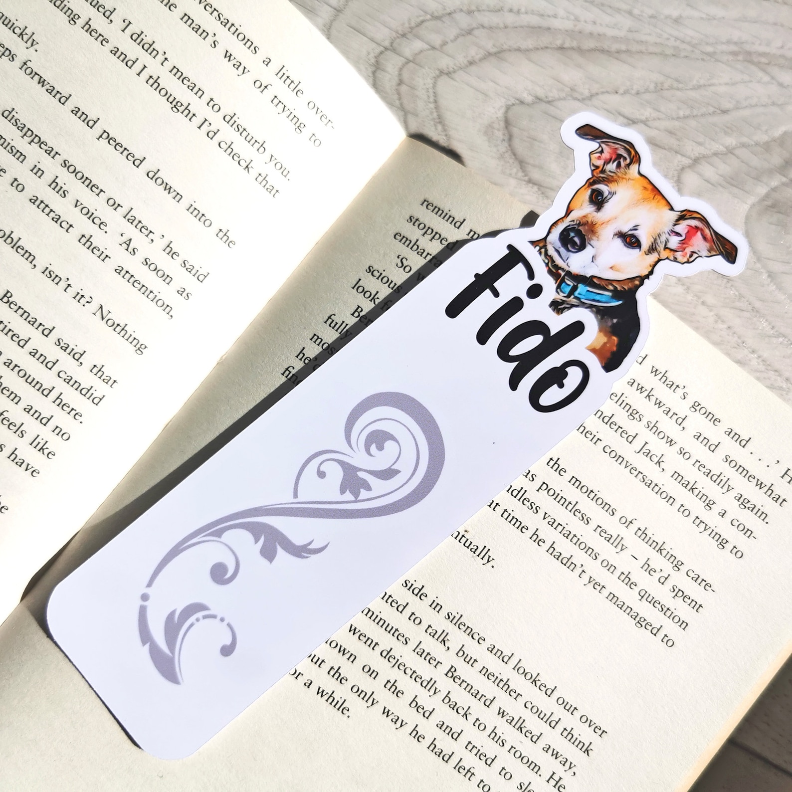 Personalized Gift Bookmark 2 Custom Drawn Pet Bookmarks Etsy