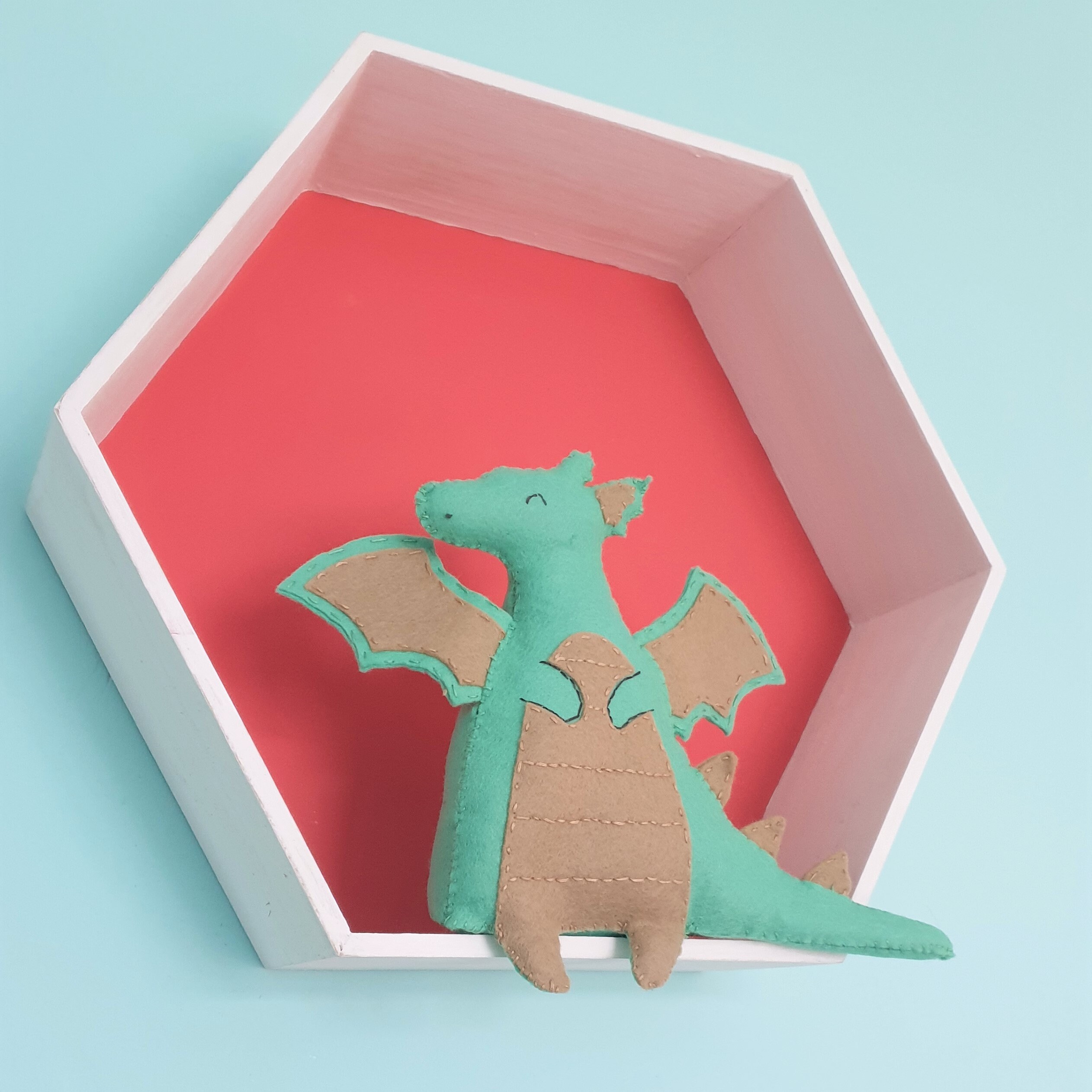 Dragon Sewing Pattern, Felt Sewing Pattern, Pdf Sewing Pattern, How to ...