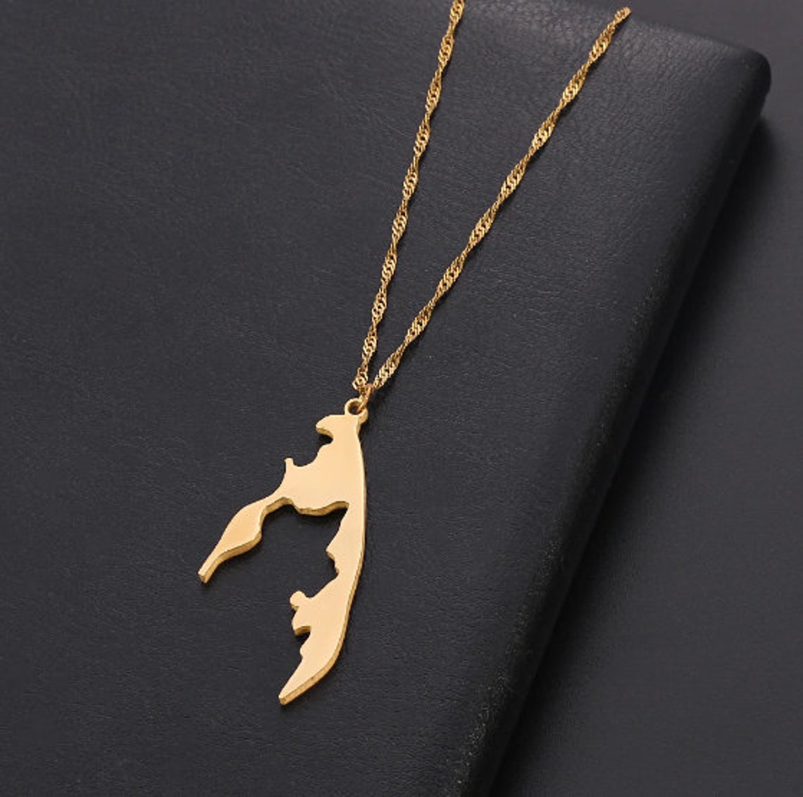 Tamil Eelam Pendant Necklace 5cm gold Etsy
