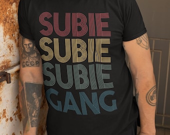 Subie Gang Unisex T-Shirt | Funny Car Guy Gift | Car Racing Humor | Japanese Car Tee | Perfect Gift for Your Boyfriend