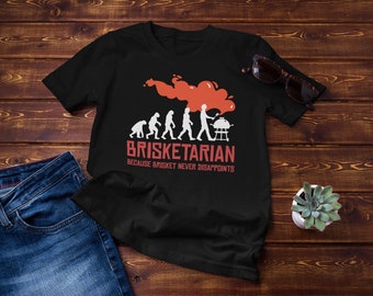 Brisketarian BBQ Lover T-Shirt: Funny Grill Master Gift