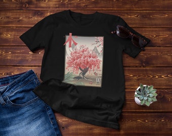 Camiseta Sakura / Camiseta de flor de cerezo con estética japonesa