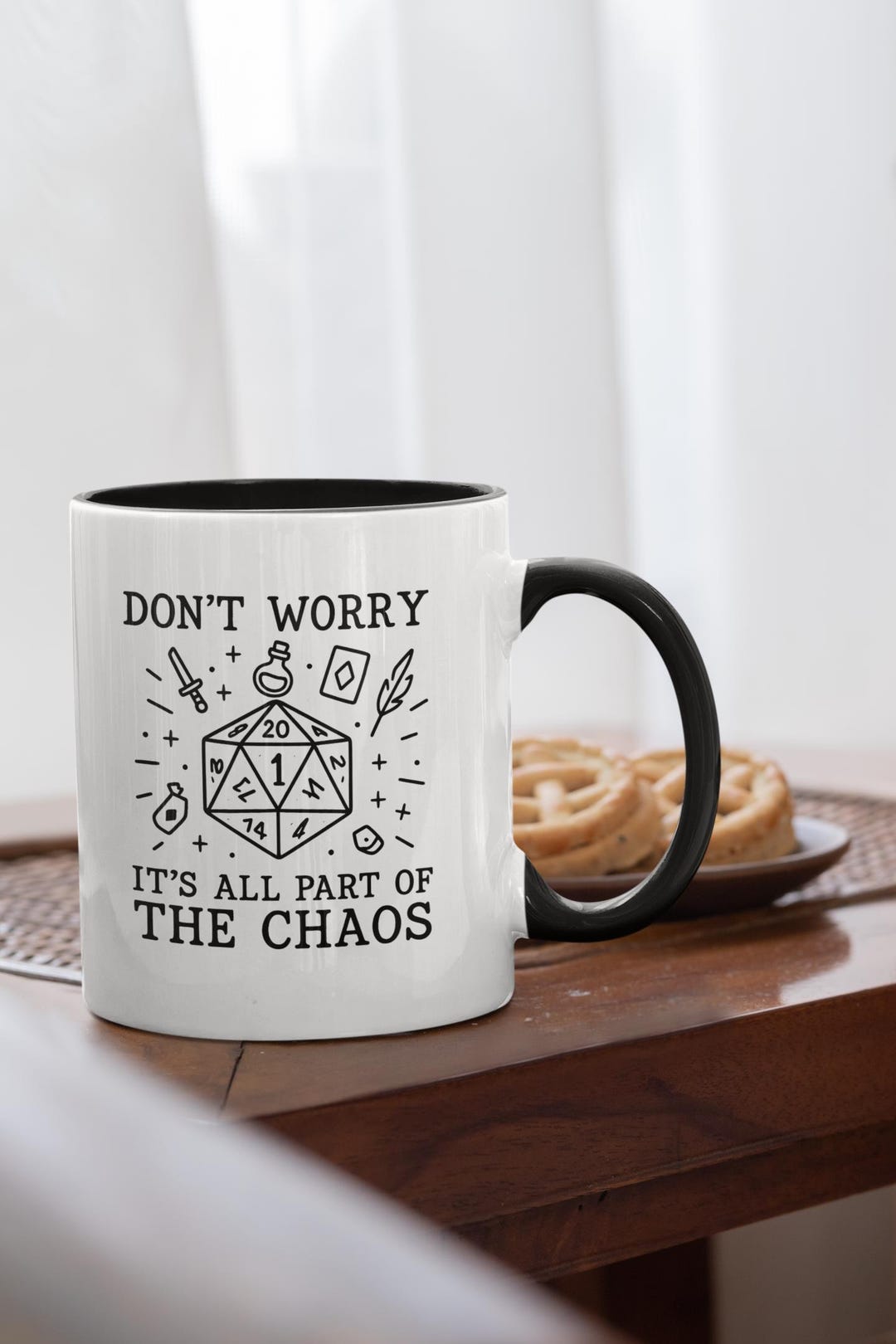 Funny D20 Dice Mug: Critical Fail RPG Gamer Coffee Cup - Etsy
