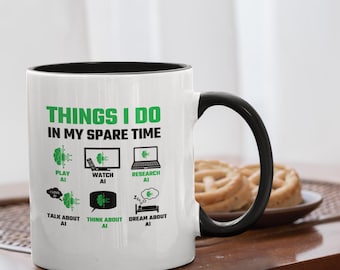 Funny AI Lover Mug: Gift for Programmers & Tech Geeks