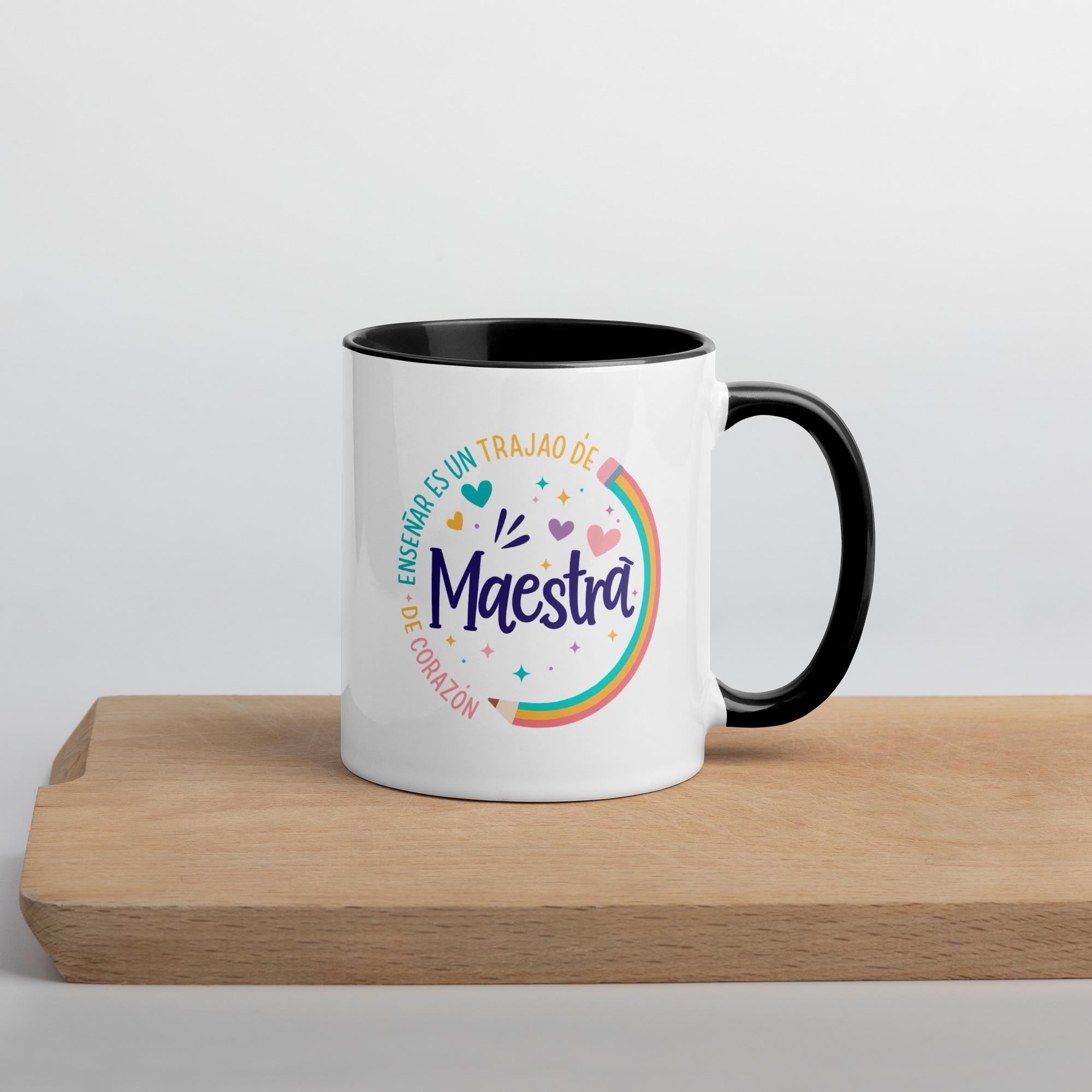 Regalo Profesora Taza Frase "Per A La Millor Profe Del Món Mundial