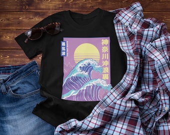 Great Wave Off Kanagawa T-Shirt | Japanese Art Unisex Tee