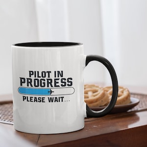 Pilot In PDF : Lustiges Luftfahrt Studenten Geschenk