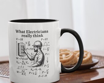 Electrician Humor Coffee Mug | Funny Engineer Gift