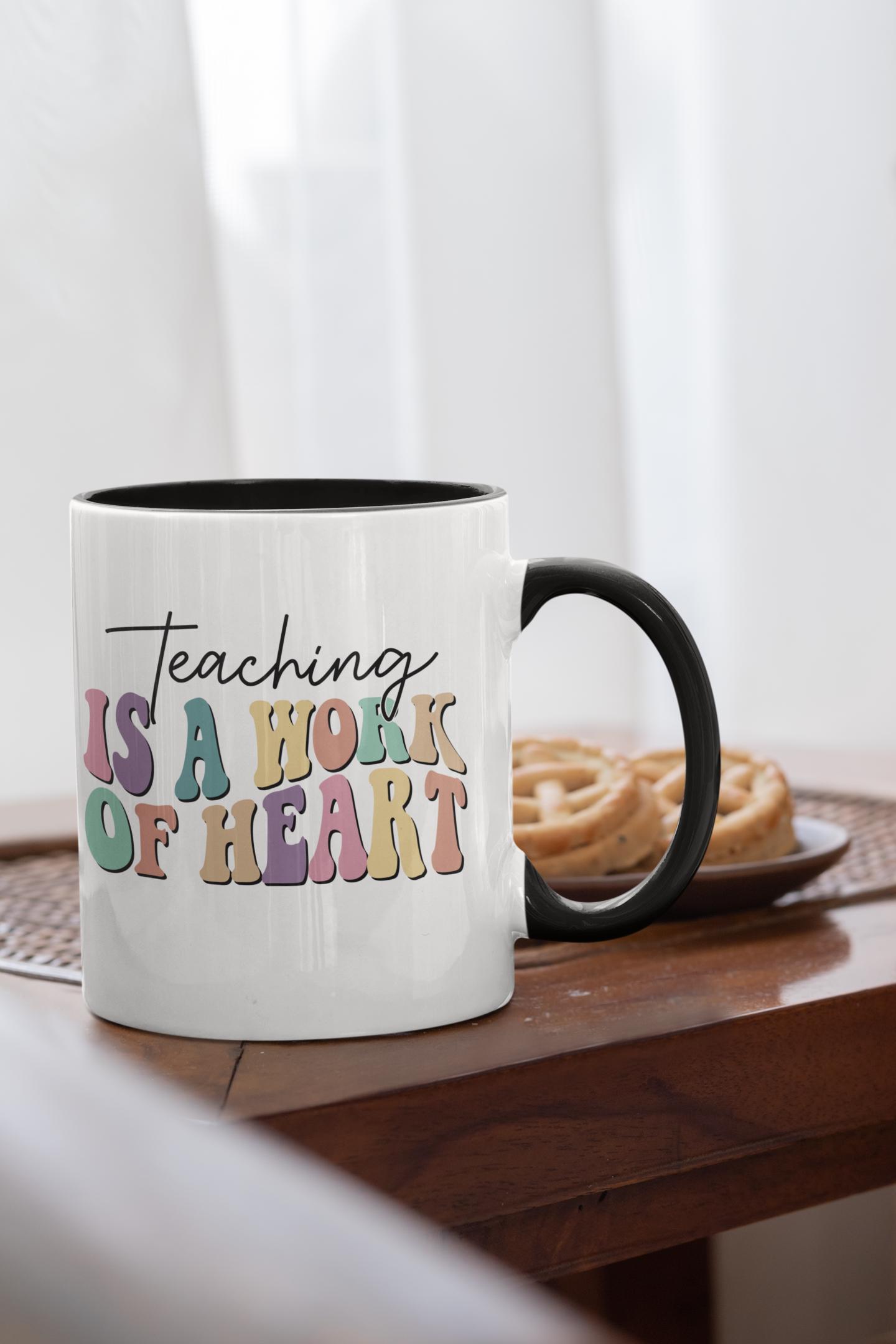 Planetee Tazza a forma di cuore, motivo indimenticabile, da