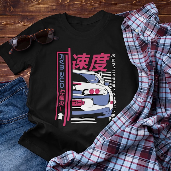 Vintage Japanese Car Shirt Etsy