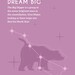 Dream Big, Big Dipper Kids Printable Wall Art (pink) - Decorate Your ...