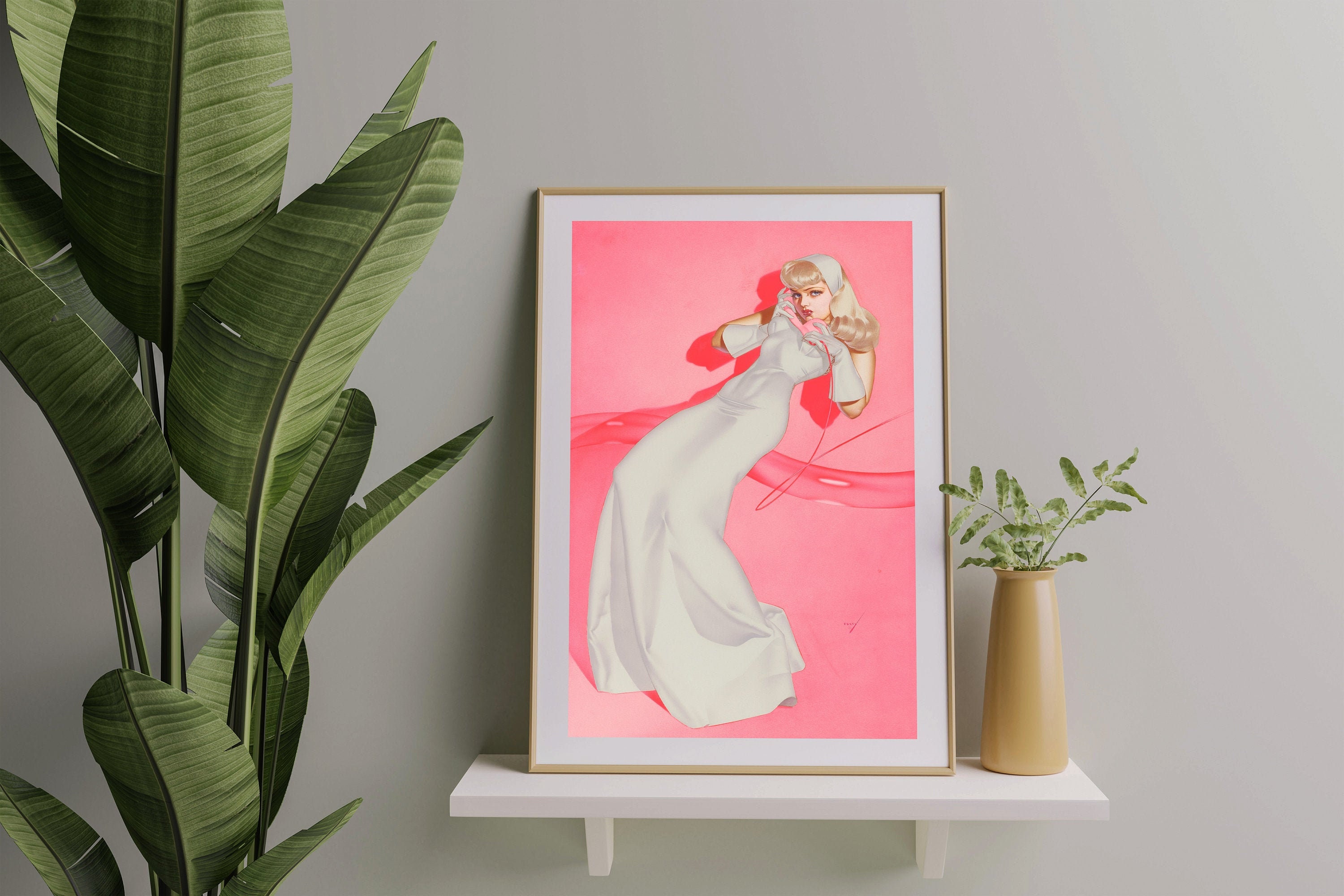 Pin-up Art A2/A3 Print George Petty Artwork | Etsy