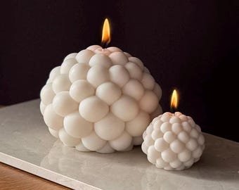 BOBBEL | Bubble Candle | Bubble Ball Candle | Bubble Ball Candle Large