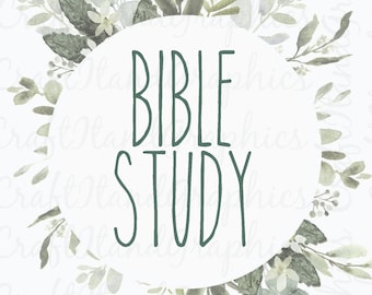 INSTANT DOWNLOAD DIGITAL- Binder Bible Study Templet