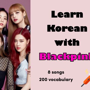 Learn Korean: Blackpink Songs Vocabulary List