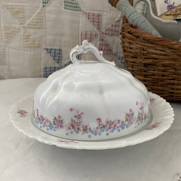 Antique Butter Dish Etsy