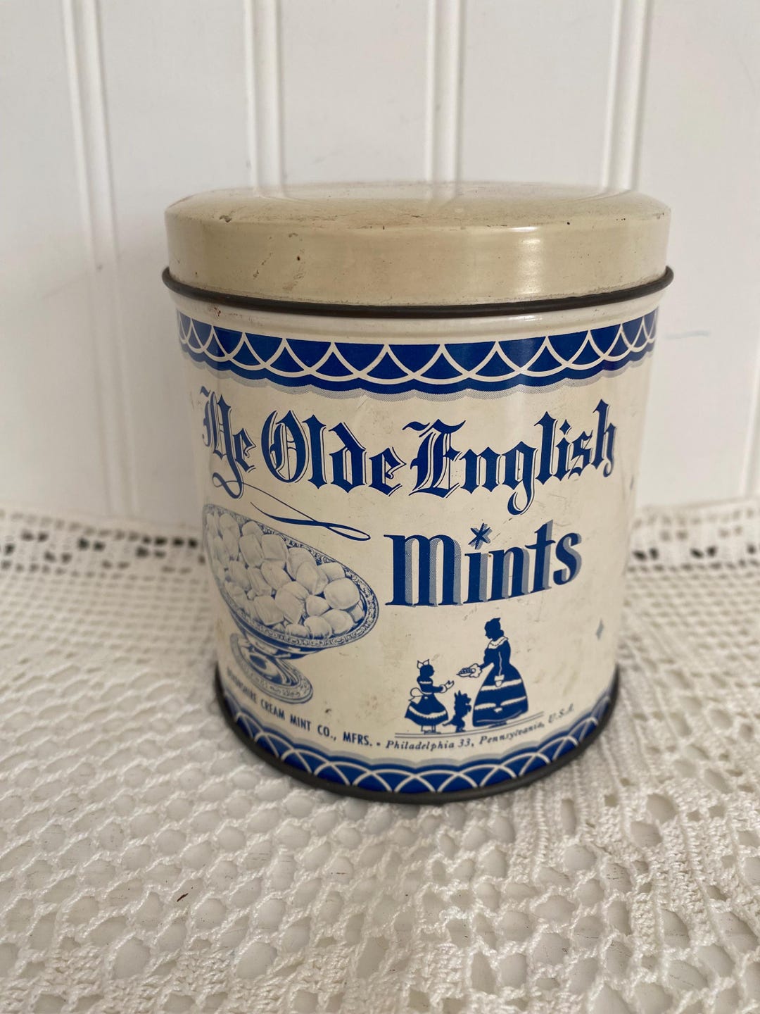 Ye Olde English Mints Tin Candy Tin - Etsy