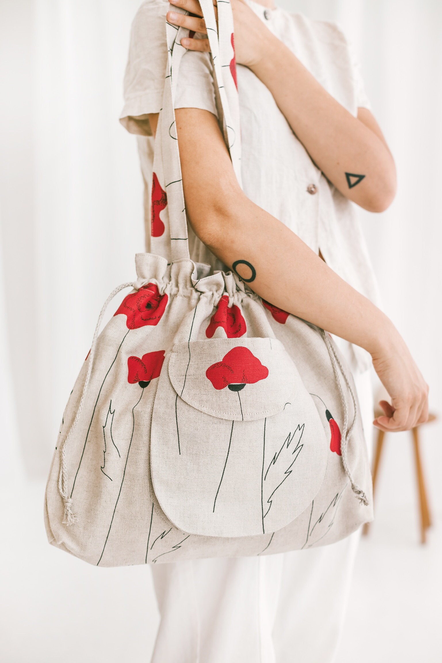Poppy Bucket Bag - Etsy