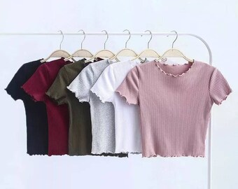 Lettuce Edge Shirt - Etsy