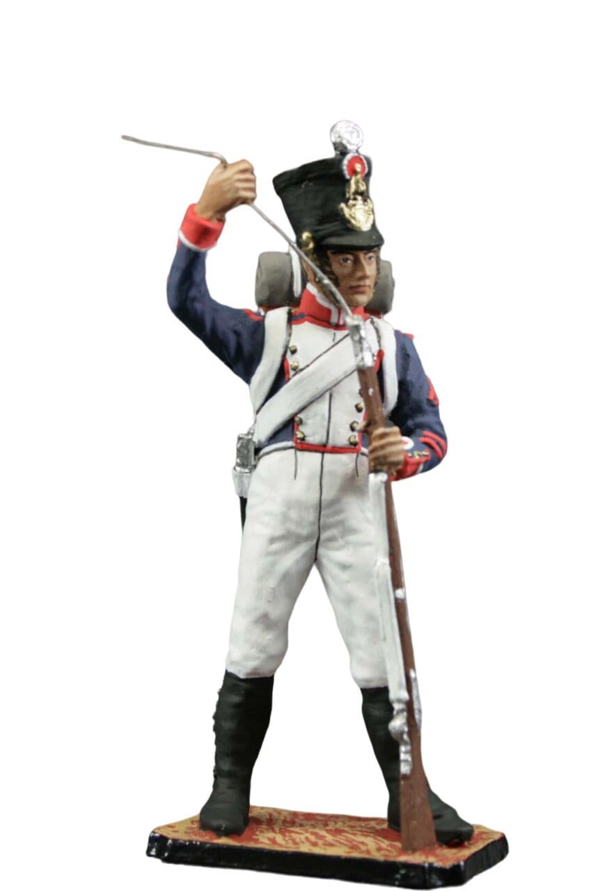 SOLDATS DE PLOMB NAPOLEON Starlux: Cuirassier du 5 ème régiment porte