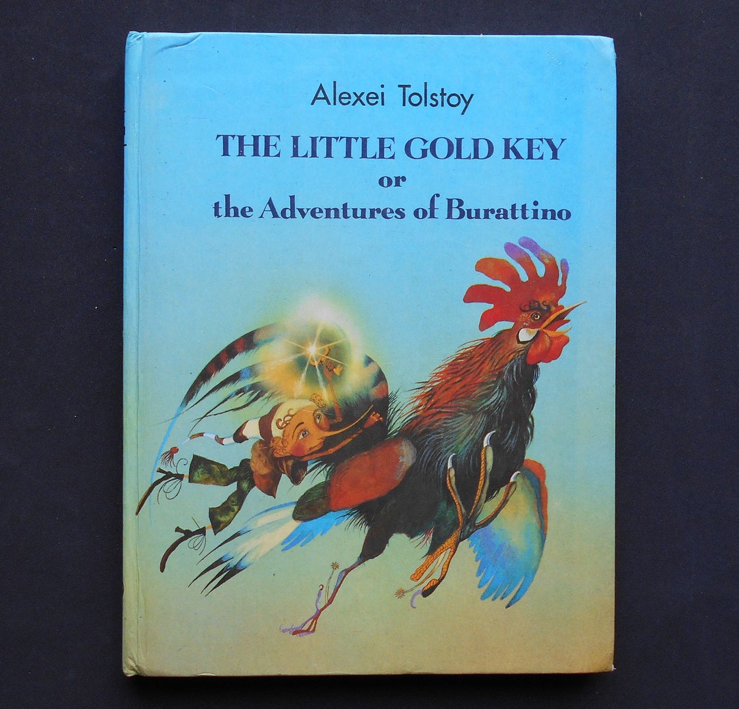 tolstoy-the-little-gold-key-buratino-illustrated-rare-vintage