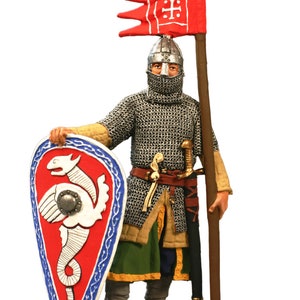 Soldat De Plomb Peint 54mm "Servus Christi Crusade" - Édition Limitée Art - Olimpya Models